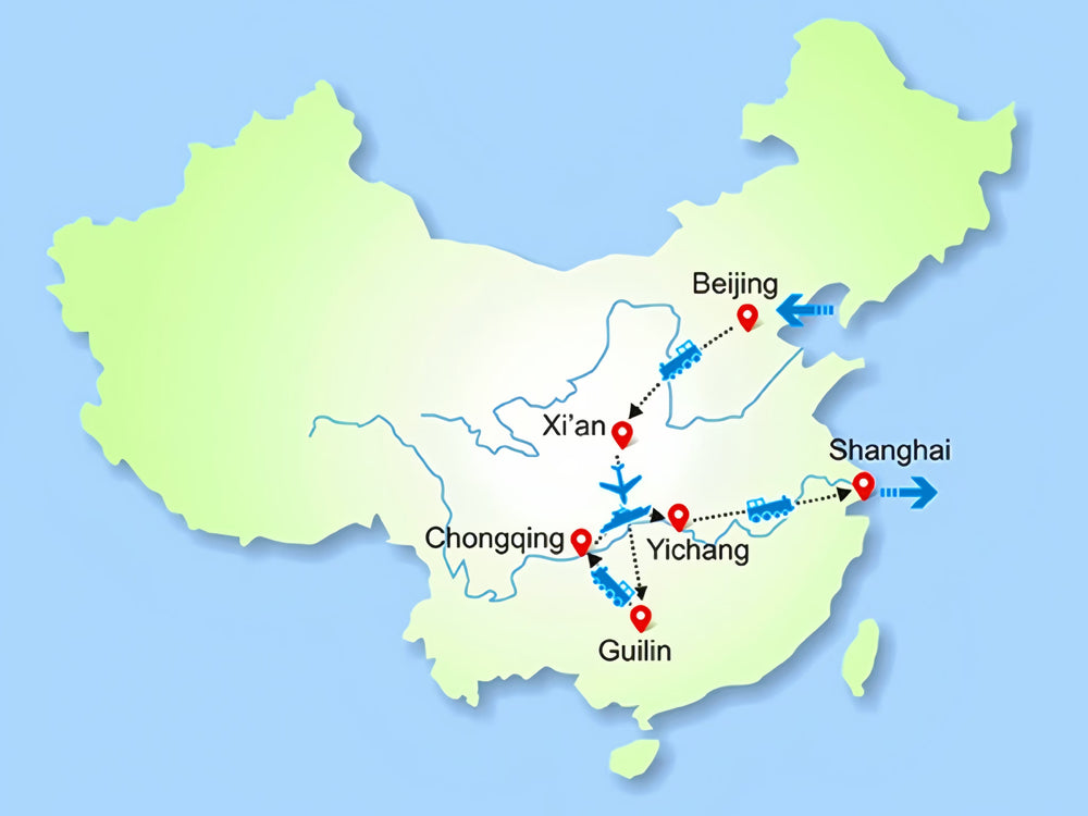 13 Days from Li River to the Yangtze Tour